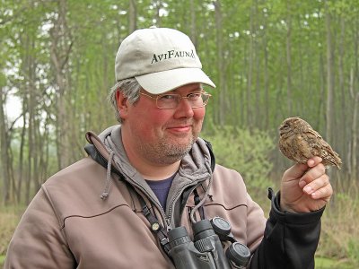 Me with a Oriental Scops-Owl