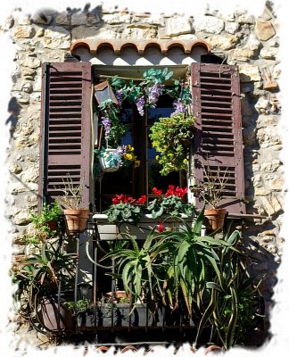 Balcon de fleurs