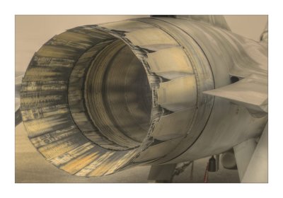 F16 Fighter Exhaust