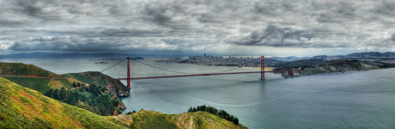 Golden Gate From Marin Headlands