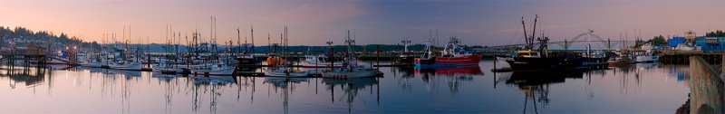 Newport Harbor At Sunrise