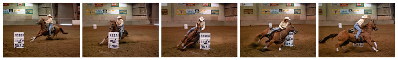 Barrel Racing Sequence