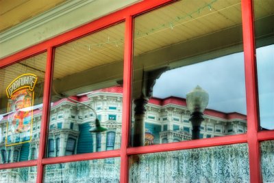 Distorted Victorian Reflection HDR