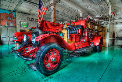 1918 White Fire Engine