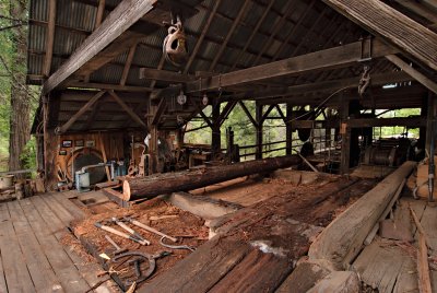 Winch and Log Deck