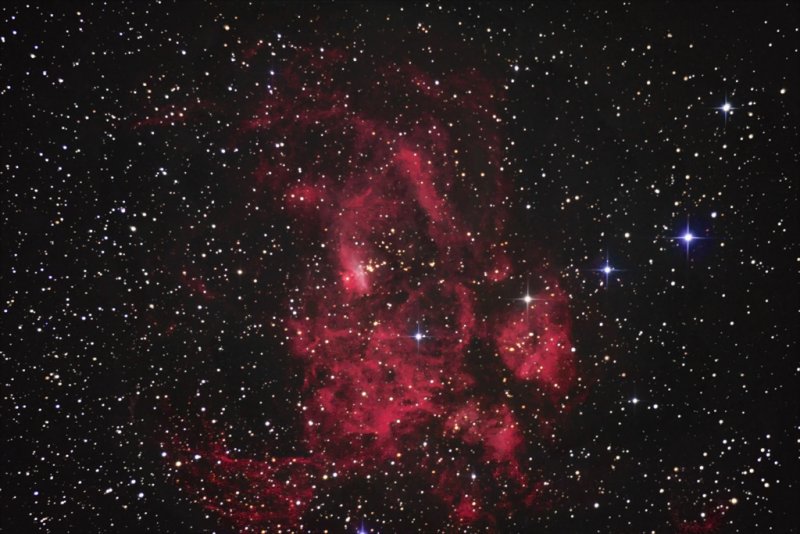 NGC 6357 Nebula  AS&T Magazine  Nov / Dec 2008