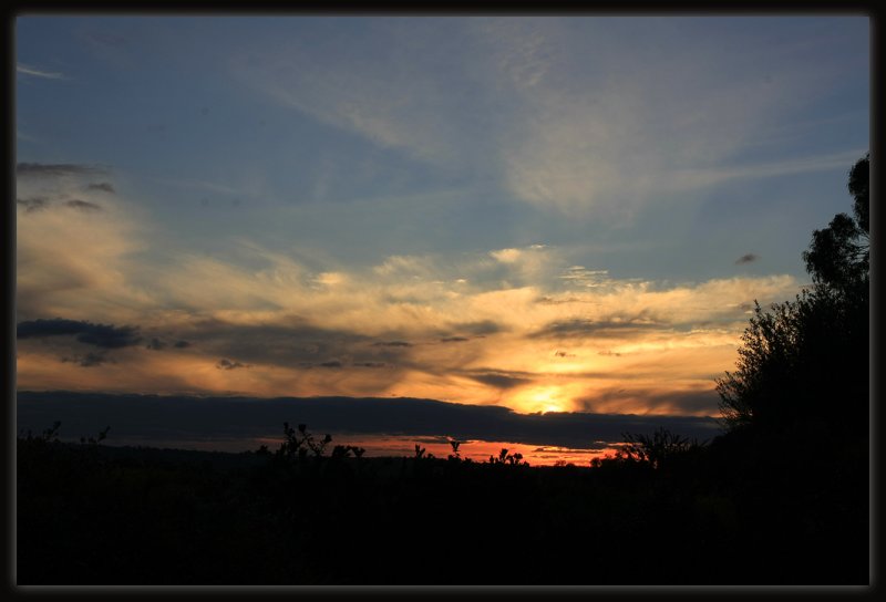 Winter Sunsets from Home