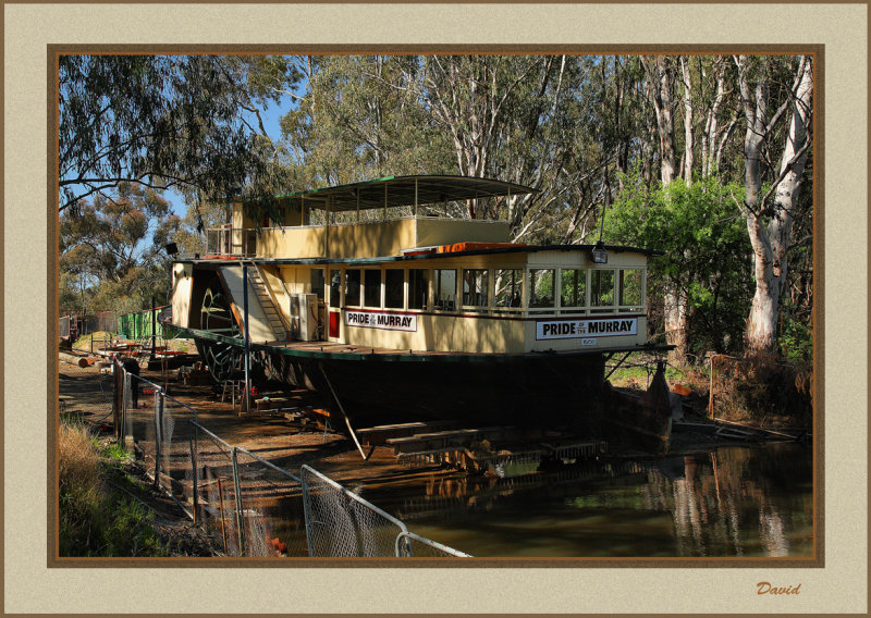 P.S. Pride of The Murray in Drydock 