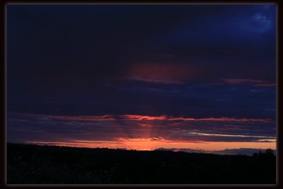 Winter - Sunset from Home