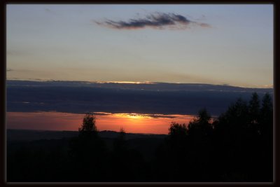 Sunset from Mt. Best