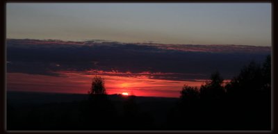 Sunset from Mt. Best