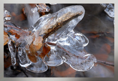 winter ice-formations
