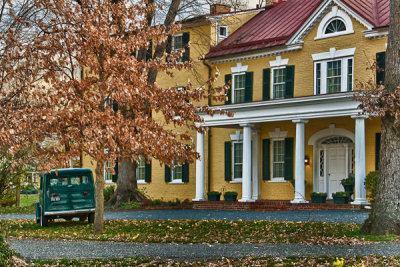Dodona Manor, Home of Legendary Soldier and Diplomat, George C. Marshall - Leesburg, Virginia