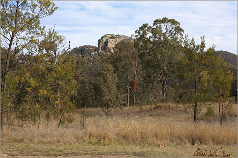 Bluff Rock from the road
