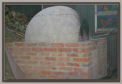 The pizza oven