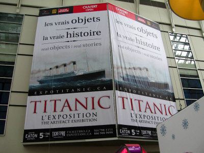 Titanic exposition