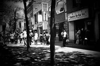 Walking in the Chinatown