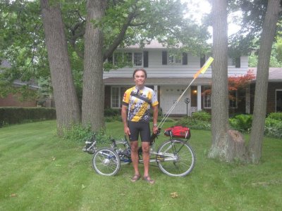 Me and my Trike at home in Sarnia (2010)
