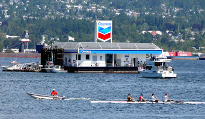 Chevron Gas Vancouver Harbour
