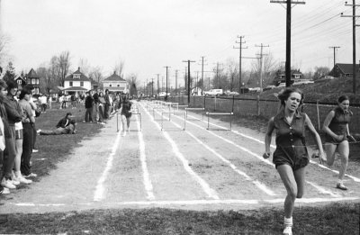 SCS Track and Field - Hurdles (Jennifer Morrish & Sandra Wooley)