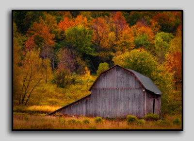 Autumn Barn