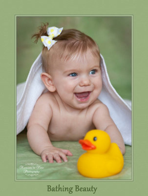 Happy Bathing Beauty