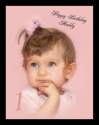 Happy Birthday to our Sweet Granddaughter