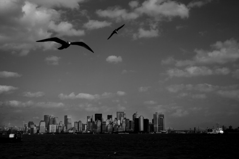 September 28 2009:<br> Manhattan Skyline