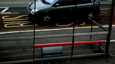 March 23 2009: Bus Stop Colour