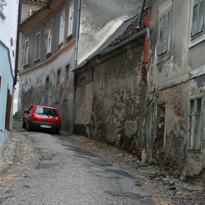 June 27 2009: On a Little Street in Maribor