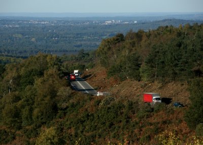 October 20 2010: The A3 nearing the Devil