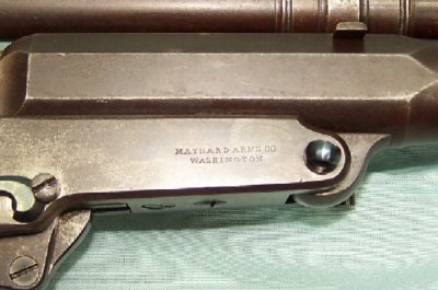 Detail - Maynard Arms Co. Markings on Breech Piece