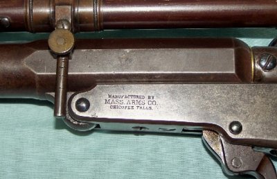 Detail - Massachusetts Arms Co. Markings on Breech Piece