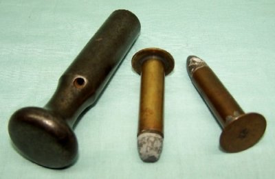 Early Loader with two .35-30 Percussion Cartridges