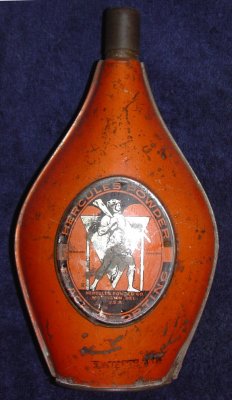 Front of Large Hercules Powder Flask