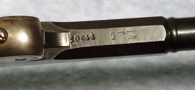 Serial Number Detail and Proof Marks