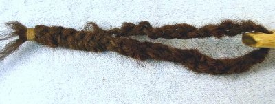 Detail:  Braided Hair Wrist Loop