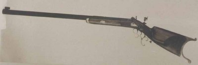 Overall View of a Zettler Brothers Percussion Rifle