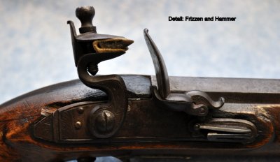 Hammer Jaw and Frizzen Detail