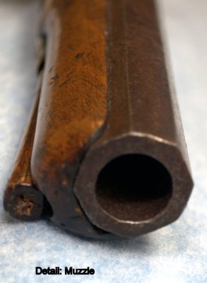 Barrel Muzzle and Ramrod Tip Detail