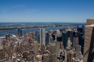 Views from the Empire State Building NW view