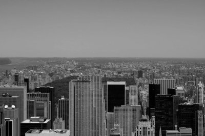 Views from the Empire State Building, N view, Central Park