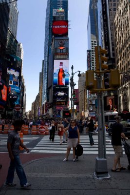 Me in Times Square, NYC