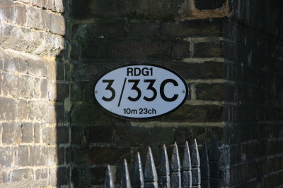 Richmond Railway bridge registration number.