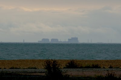 Dungeness Power Station from 15 miles.