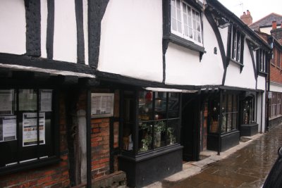 A restaurant in the High street