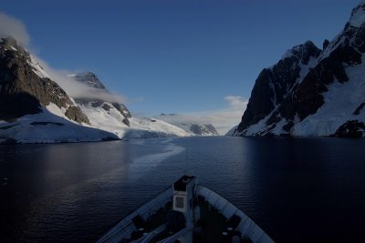 sailing through the Lamaire Channel