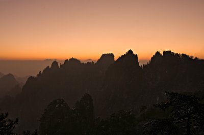 Huangshan (Yellow Mountain) XVII (Sunrise)