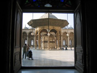 view from Mosque of Muhammad Ali