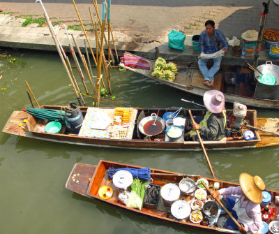 floating market/Damneon Saduak